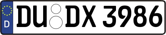 DU-DX3986