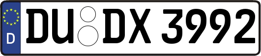 DU-DX3992
