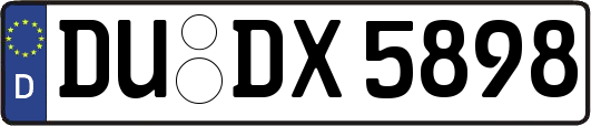 DU-DX5898