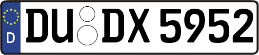 DU-DX5952