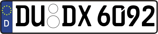 DU-DX6092