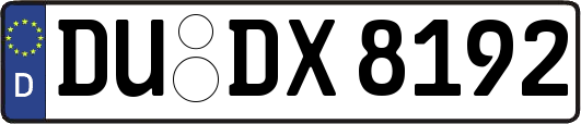 DU-DX8192