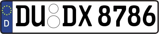 DU-DX8786