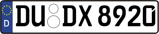 DU-DX8920