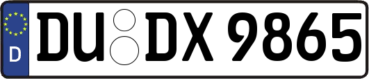 DU-DX9865