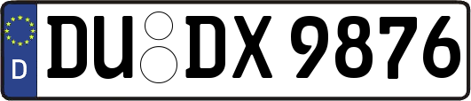 DU-DX9876