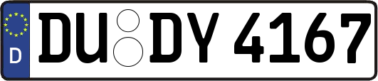 DU-DY4167