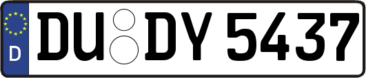 DU-DY5437