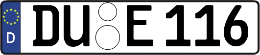 DU-E116