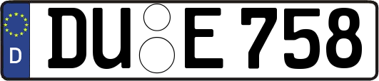 DU-E758