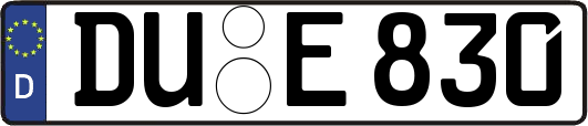 DU-E830