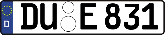DU-E831
