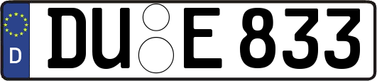 DU-E833