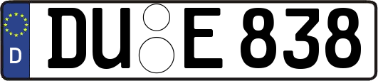 DU-E838