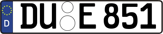 DU-E851