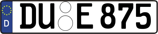 DU-E875