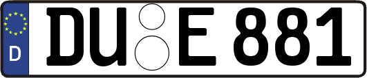 DU-E881
