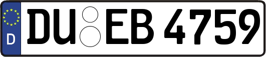 DU-EB4759