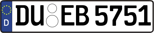 DU-EB5751