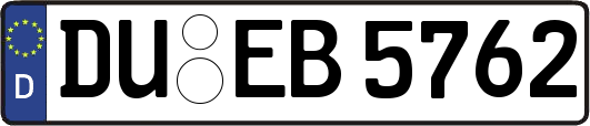 DU-EB5762