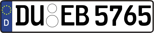 DU-EB5765