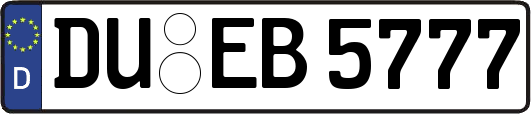 DU-EB5777