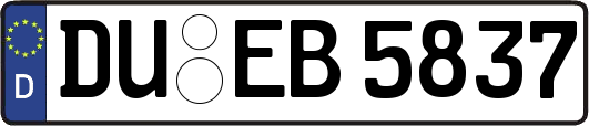 DU-EB5837