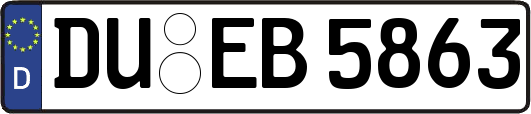 DU-EB5863
