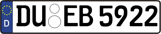 DU-EB5922