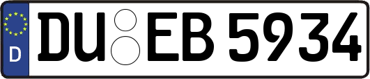 DU-EB5934