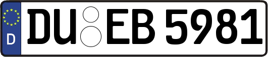 DU-EB5981