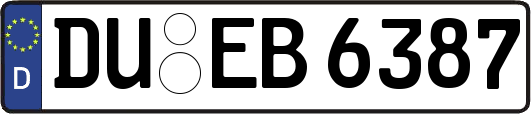 DU-EB6387