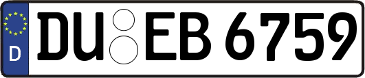 DU-EB6759