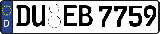 DU-EB7759
