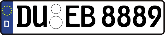 DU-EB8889