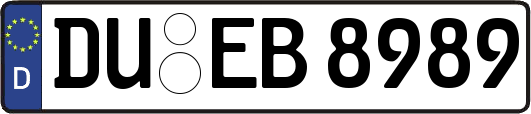 DU-EB8989