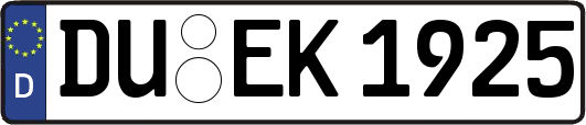 DU-EK1925