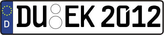 DU-EK2012