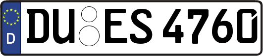 DU-ES4760