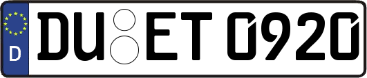 DU-ET0920
