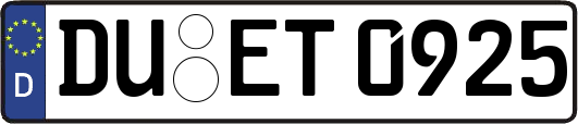DU-ET0925