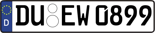 DU-EW0899