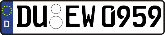DU-EW0959