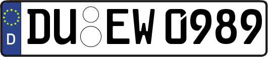 DU-EW0989