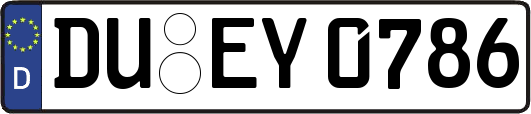 DU-EY0786