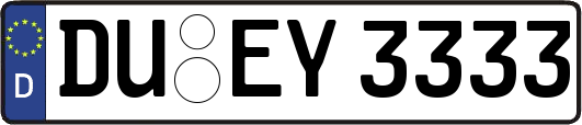 DU-EY3333