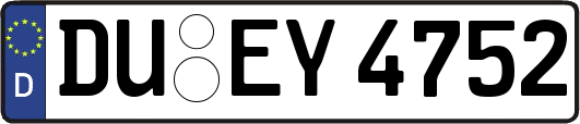 DU-EY4752
