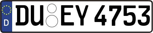 DU-EY4753