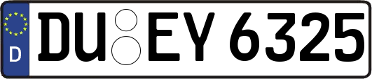DU-EY6325