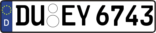 DU-EY6743
